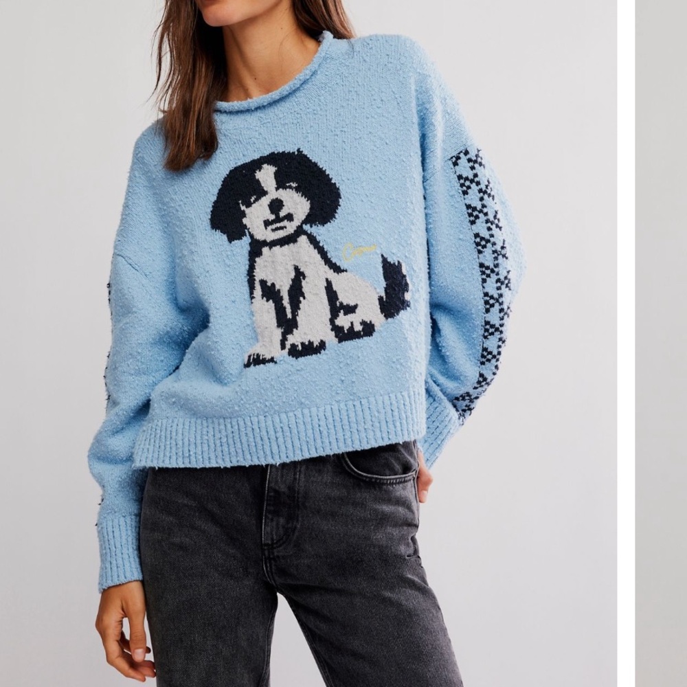 Free People Story Book Sweater, XS